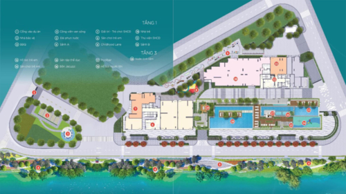 Mặt bằng D’Lusso Quận 2