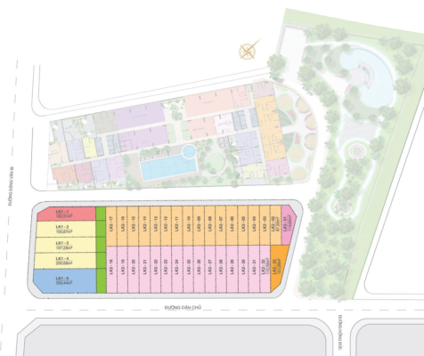 Mặt bằng Moonlight Residences Thủ Đức