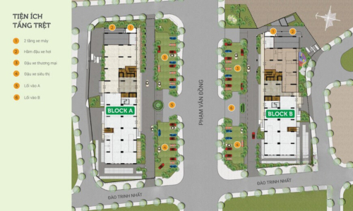 Mặt bằng Flora Novia Thủ Đức