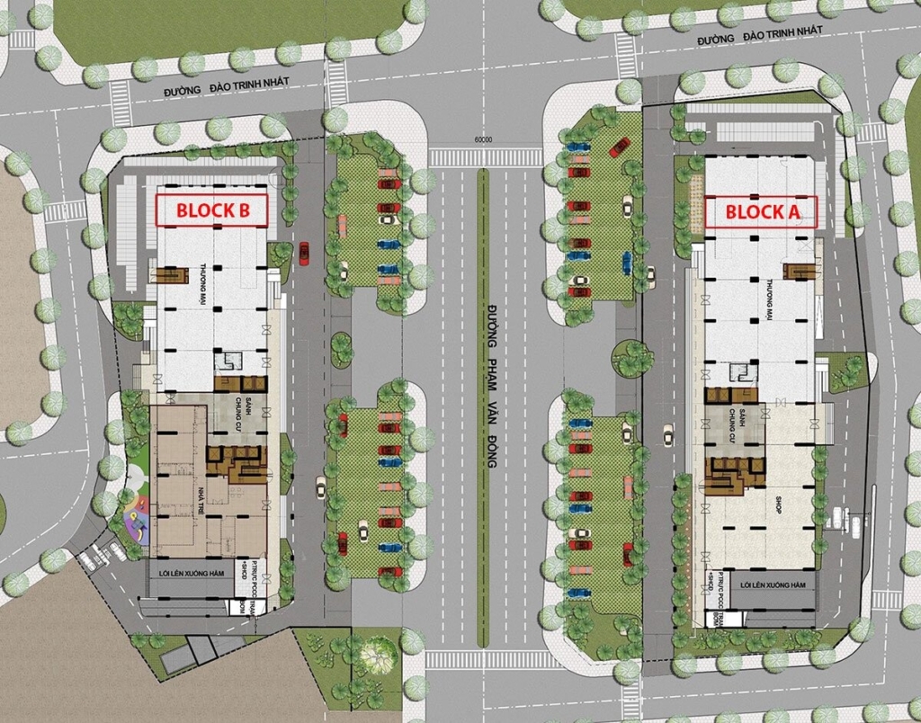 Mặt bằng Flora Novia Thủ Đức