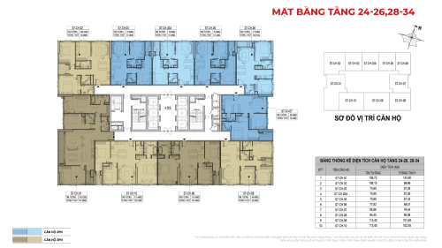 Mặt bằng Sunshine Sky City