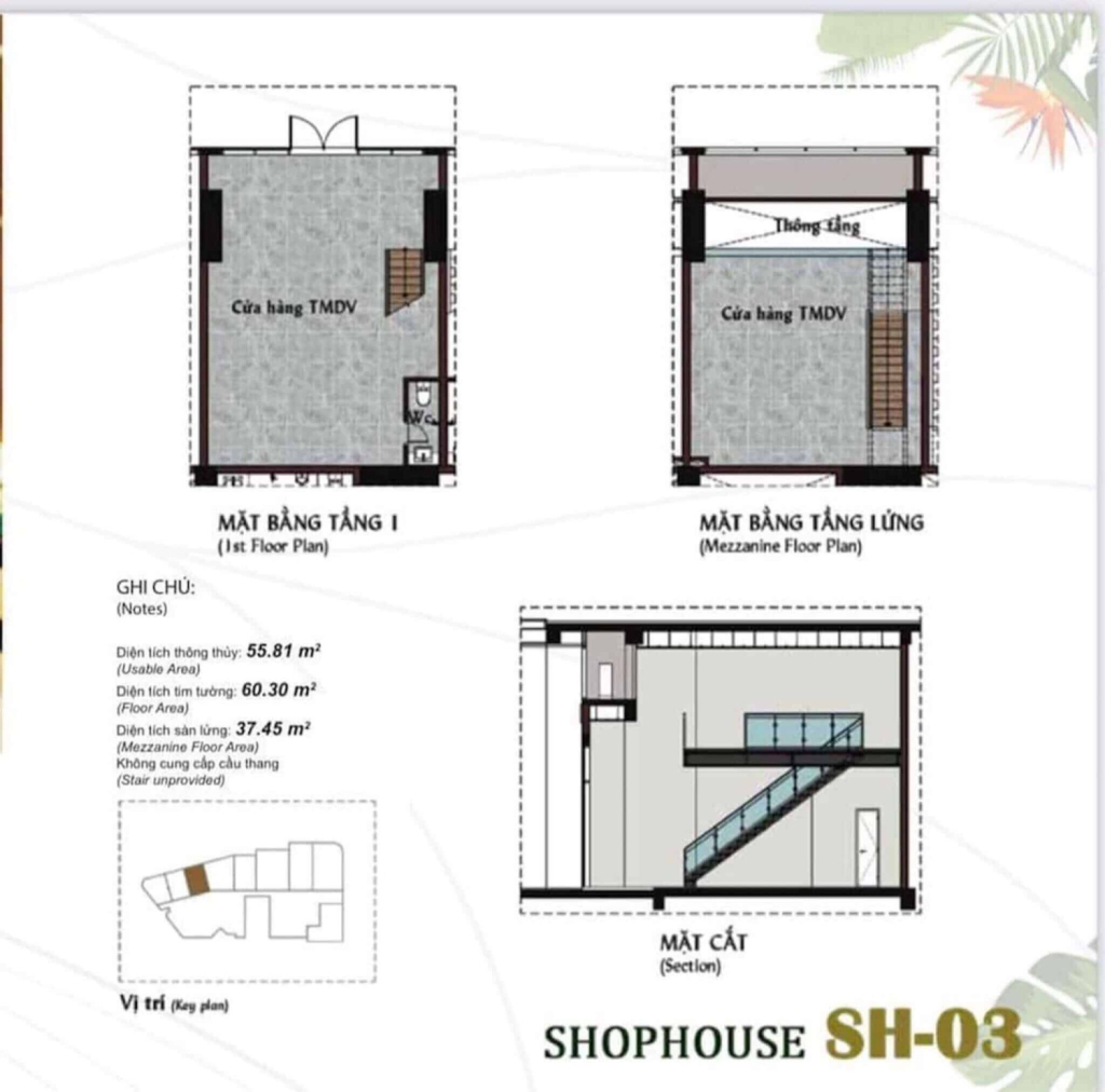 Mặt bằng Thảo Điền Green