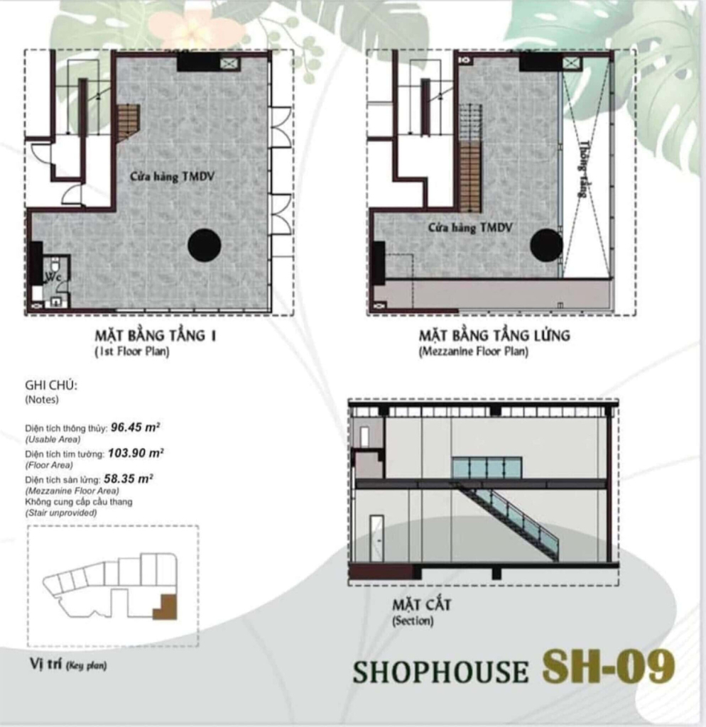 Mặt bằng Thảo Điền Green